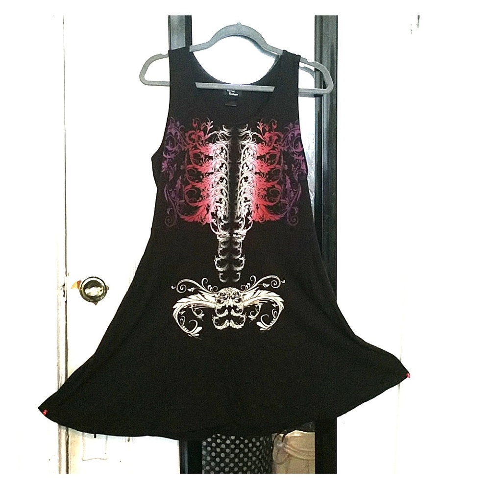 COPY - Skeleton Fit and Flare Dress
